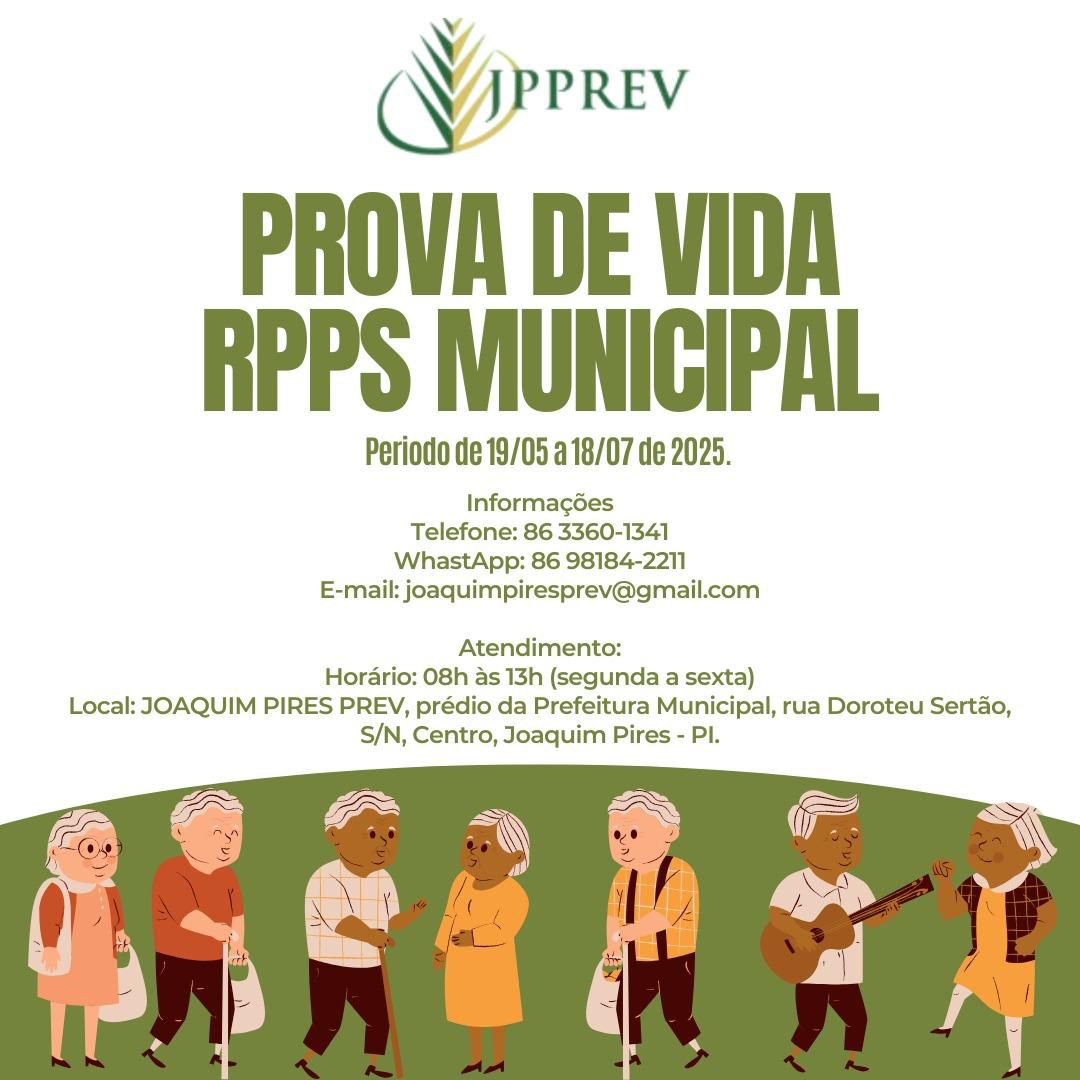 Leia mais sobre o artigo PROVA DE VIDA DO RPPS MUNICIPAL